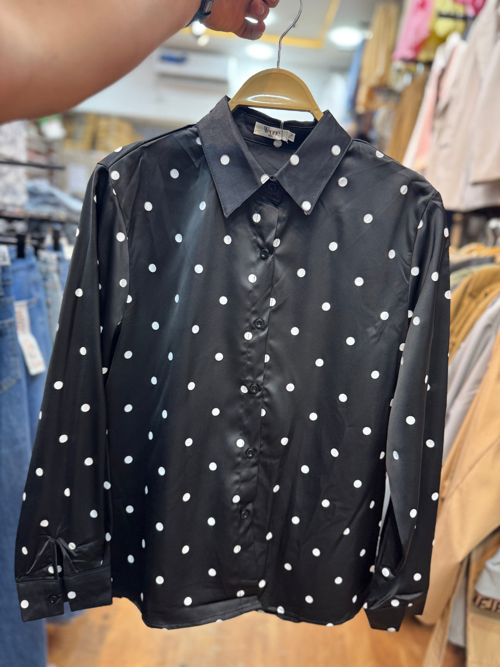 Chemise Polka Dots