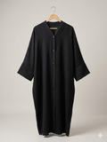 Abaya Nuit Texturée