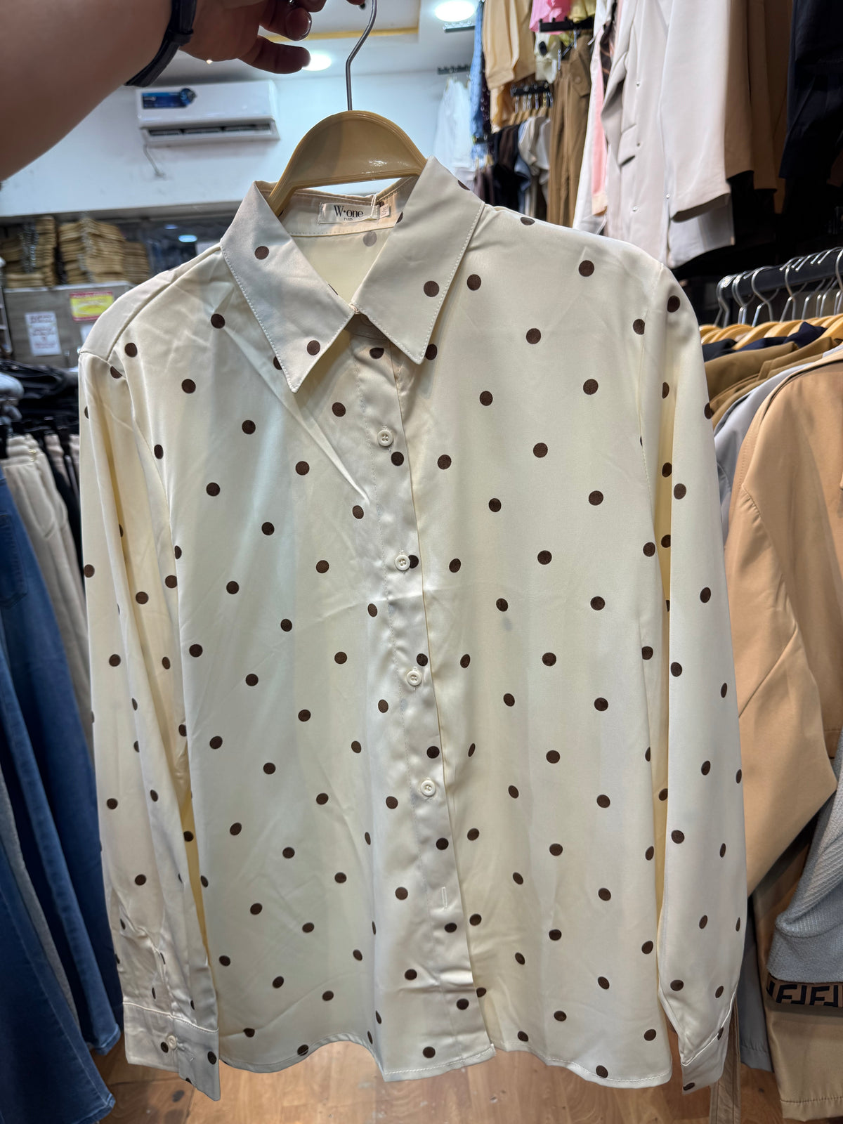 Chemise Polka Dots